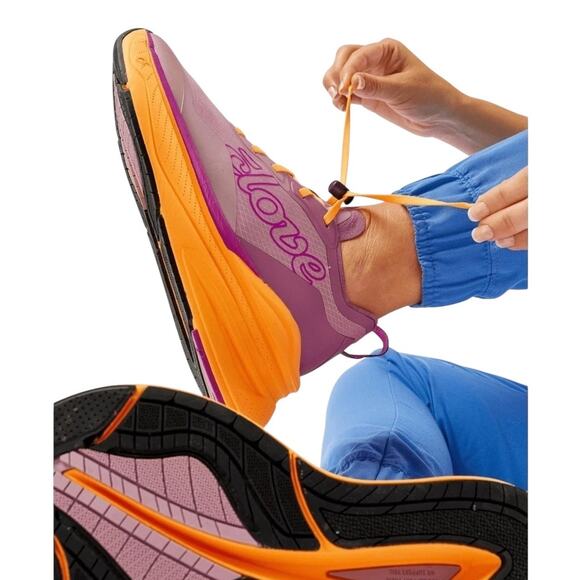 NIB! Clove Supercush Alto Nursing Sneaker in Orchid Haze Tangerine - W11 / M9.5 - Picture 4 of 13